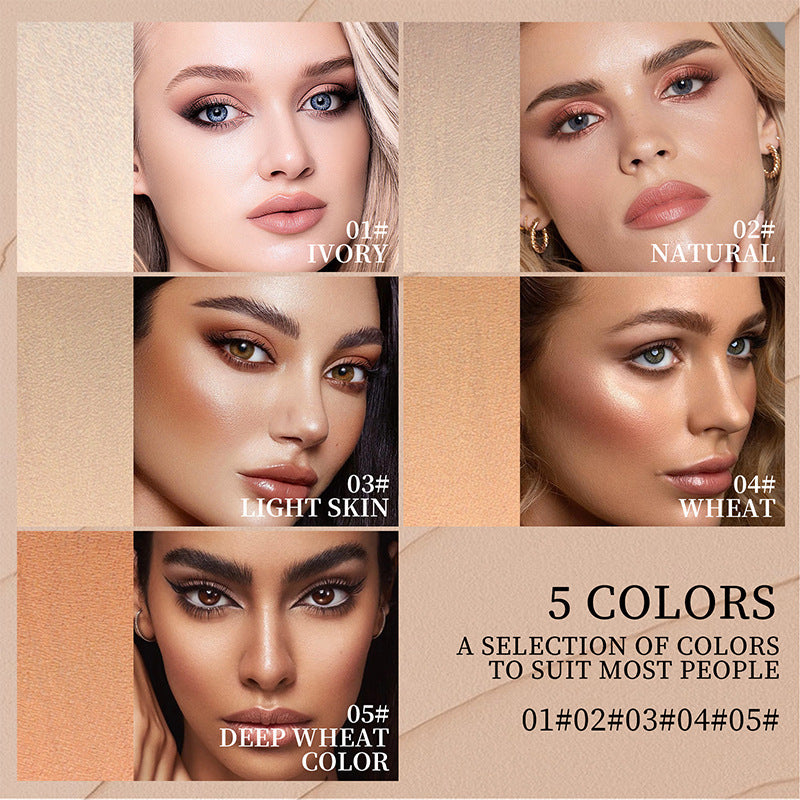 Doppelseitiger Foundation- & Concealer-Stift mit integriertem Pinsel