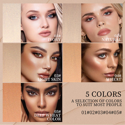 Doppelseitiger Foundation- & Concealer-Stift mit integriertem Pinsel